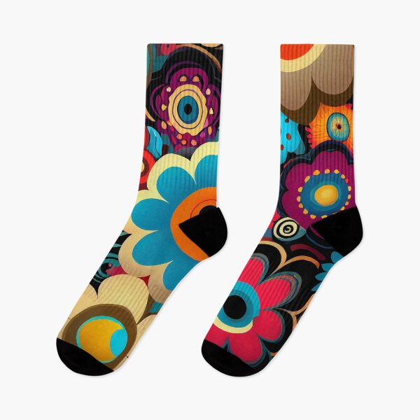 Item preview, Modern-Day Retro Floral Pattern designed and sold by MTJ-Mushrooms.
