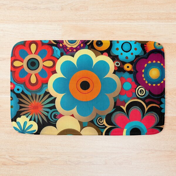 Item preview, Modern-Day Retro Floral Pattern designed and sold by MTJ-Mushrooms.