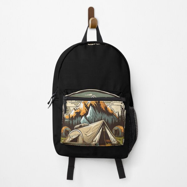Item preview, Cartoon camping designed and sold by MagicWardrobe.