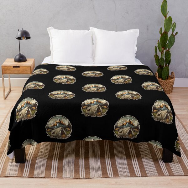 Item preview, Cartoon camping designed and sold by MagicWardrobe.