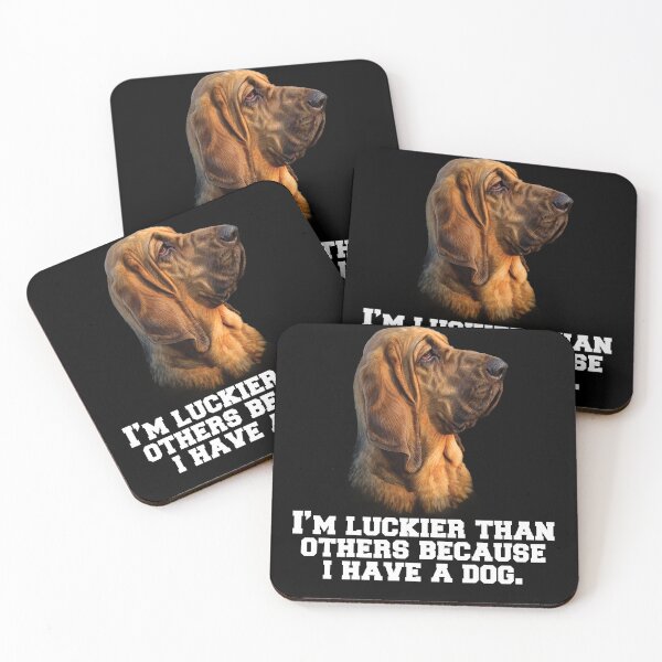Item preview, Hound Dog Owner I’m Luckier Than Others Because I Have A Dog  designed and sold by fantasticdesign.
