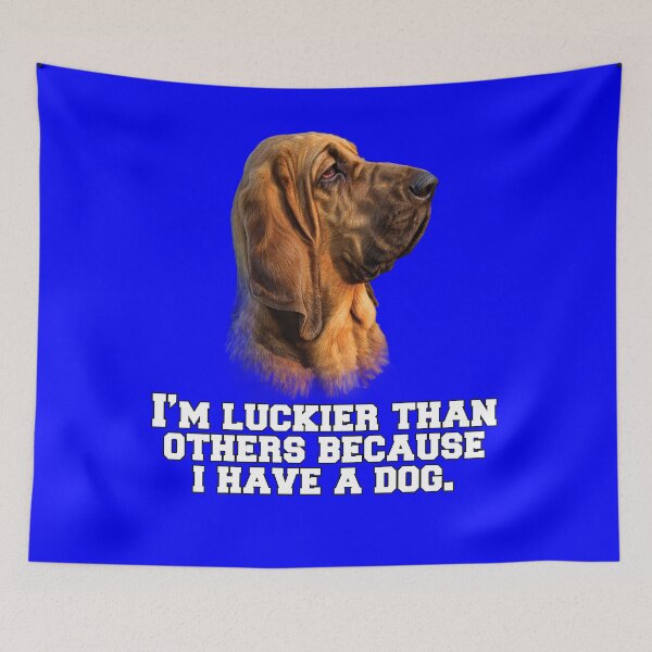 Item preview, Hound Dog Owner I’m Luckier Than Others Because I Have A Dog  designed and sold by fantasticdesign.
