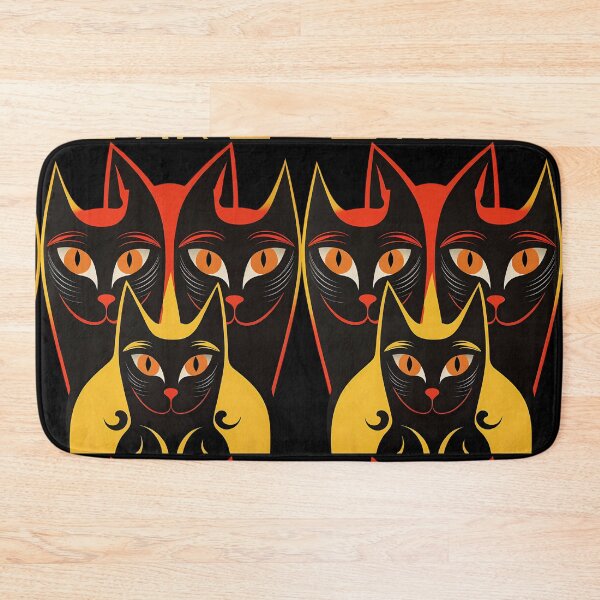 Item preview, Three Feline Abstractions designed and sold by DiamondPixel.