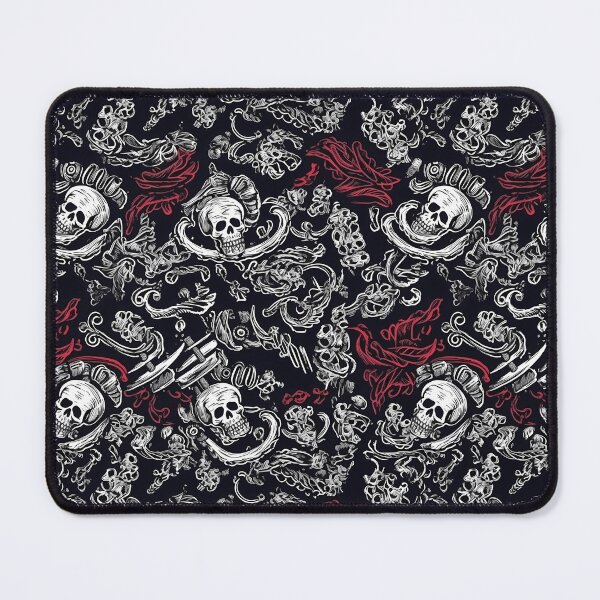 Item preview, Pirate Themed Skull Pattern designed and sold by Darkhosis.