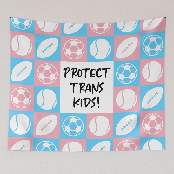 Item preview, Protect Trans Kids Sports Student Athletes designed and sold by JoyfulJen.