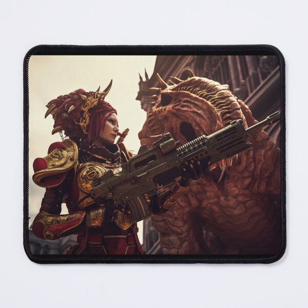Item preview, Red Female Royal Guard designed and sold by CosmicBlesedEye.