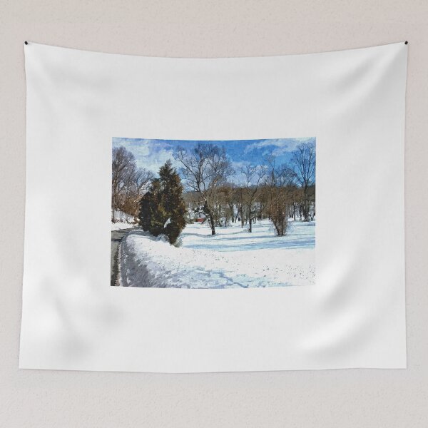 Item preview, Snowy Winter On The Farm - Artistic designed and sold by jtrommer.
