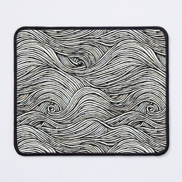 Item preview, Scribbly Waves Pattern designed and sold by Pattrnz.