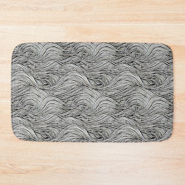 Item preview, Scribbly Waves Pattern designed and sold by Pattrnz.