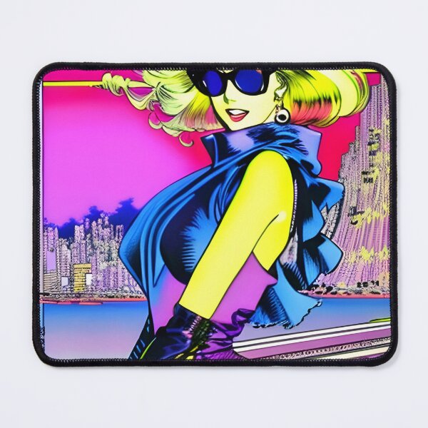 Item preview, Retro girl fashion | Anime art  designed and sold by iPhoneGuy.