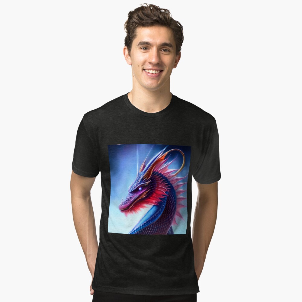 Item preview, Tri-blend T-Shirt designed and sold by dragynrain.