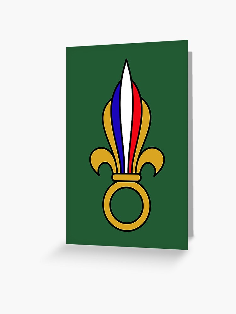 French Foreign Legion 1RE Flag Poster for Sale by sirglennbo