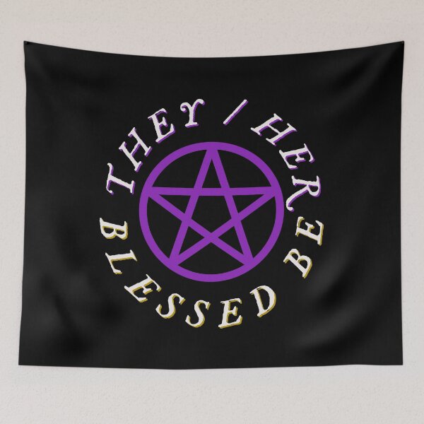 Item preview, They/Her; Blessed Be designed and sold by MxA19.