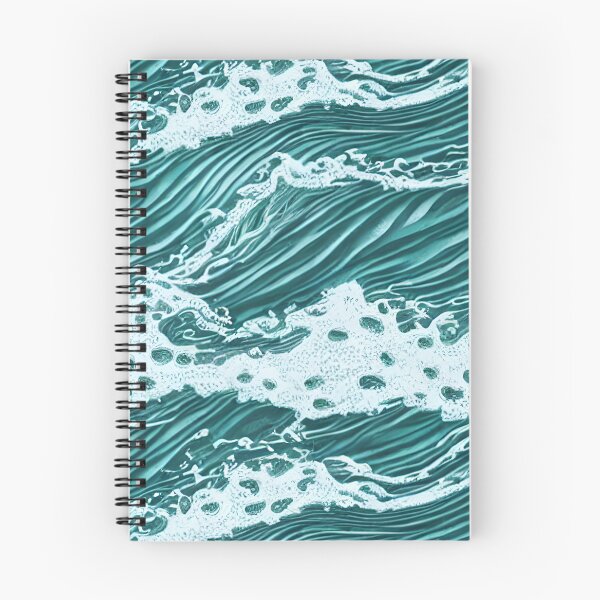 Item preview, Ocean Waves Pattern designed and sold by Pattrnz.