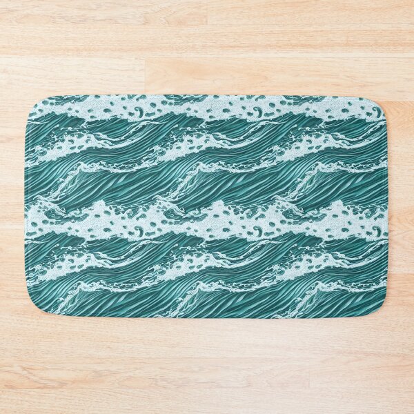 Item preview, Ocean Waves Pattern designed and sold by Pattrnz.