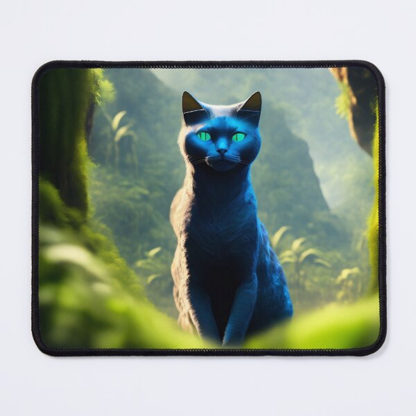 Item preview, Blue cat designed and sold by Ishan96.