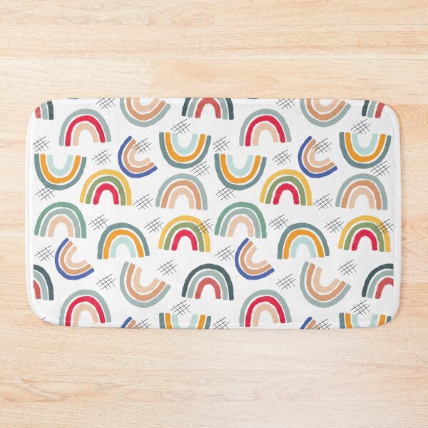 Item preview, Rainbow Hashtag Surface Pattern by Laurel Beard designed and sold by laurelbeard.