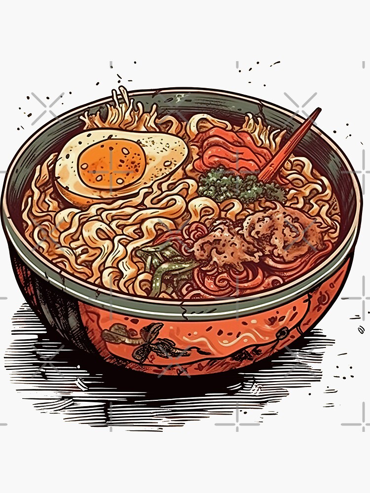 Amazon.com: Japanese Manga Ramen Noodles Japanese Ramen Anime - Pink  PopSockets Swappable PopGrip : Cell Phones & Accessories