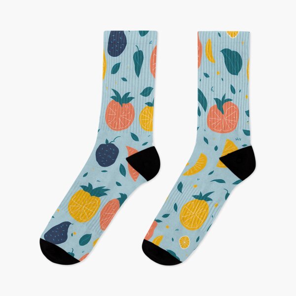 Item preview, Oranges, Lemons, and Plums in a Simple Seamless Pattern designed and sold by Evolvity.