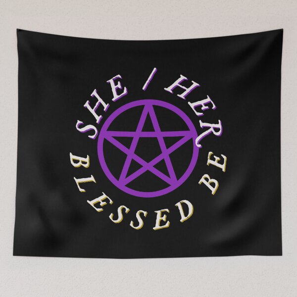 Item preview, She/Her; Blessed Be designed and sold by MxA19.