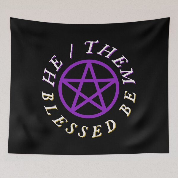 Item preview, He/Them; Blessed Be designed and sold by MxA19.