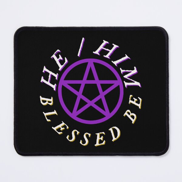 Artikelvorschau, He/Him; Blessed Be entworfen und verkauft von MxA19.