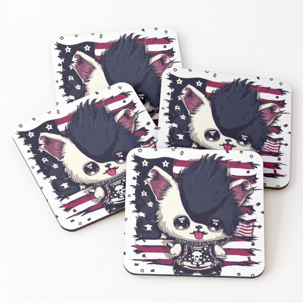 Item preview, Cute Dog 4th of July Stars and Stripes Strut designed and sold by ChromaArtistic.