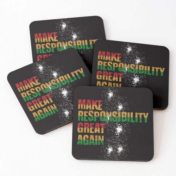 Item preview, make responsibility great again designed and sold by ForecastVSN.