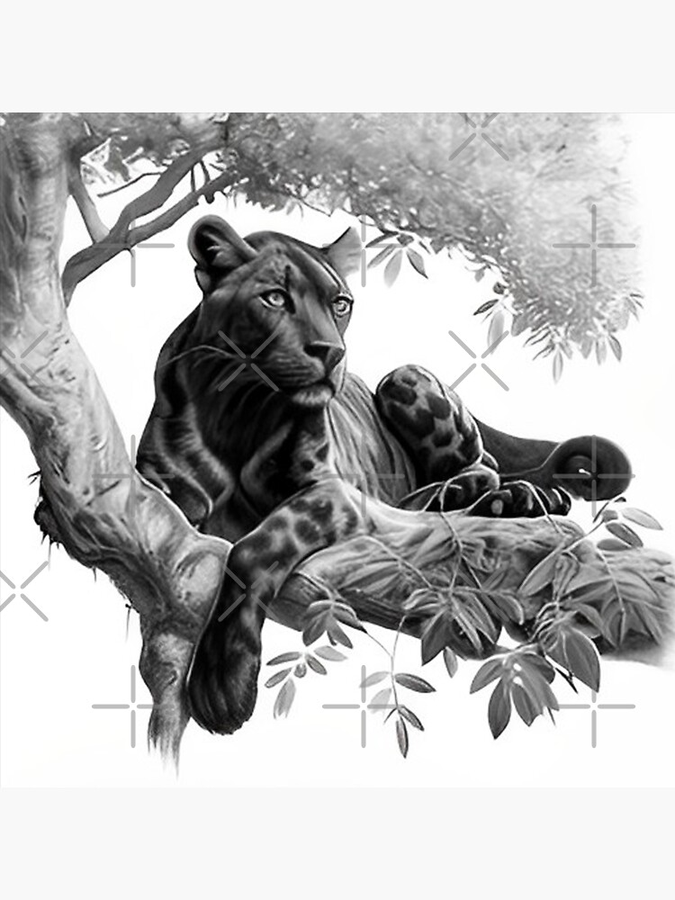 Black Panther, Drawing by El Maestro | Artmajeur-saigonsouth.com.vn