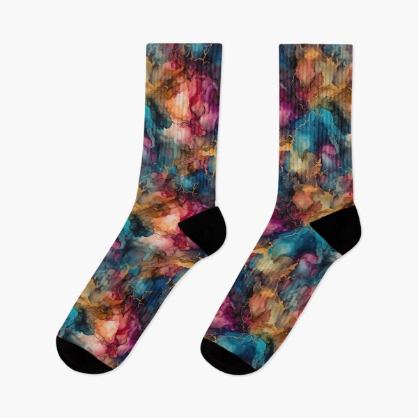 Item preview, Colorful abstract alcohol inked designed and sold by Alex Seiti Hamada.