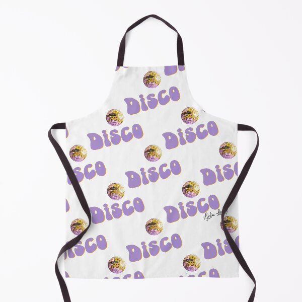 Artikelvorschau, Disco pattern pastel yellow- white background entworfen und verkauft von Studio Lydia  Lovely.