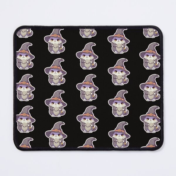 Item preview, Cat Miaw Fluffy Wizard designed and sold by FantasySoul.