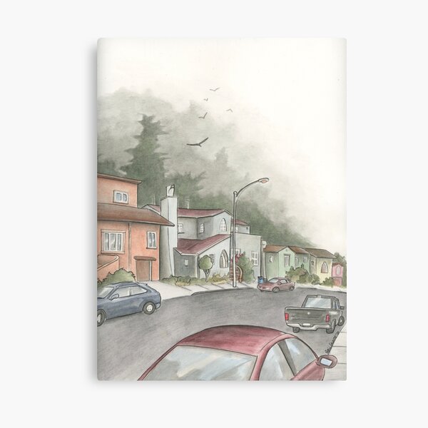 Item preview, "Fog on Mt. Davidson" designed and sold by Robin Galante Art .