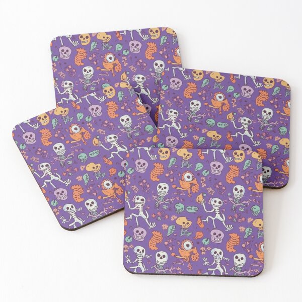 Item preview, #9 Cute Skeleton Cartoon Art Pattern Design designed and sold by Pexelpanoramas.