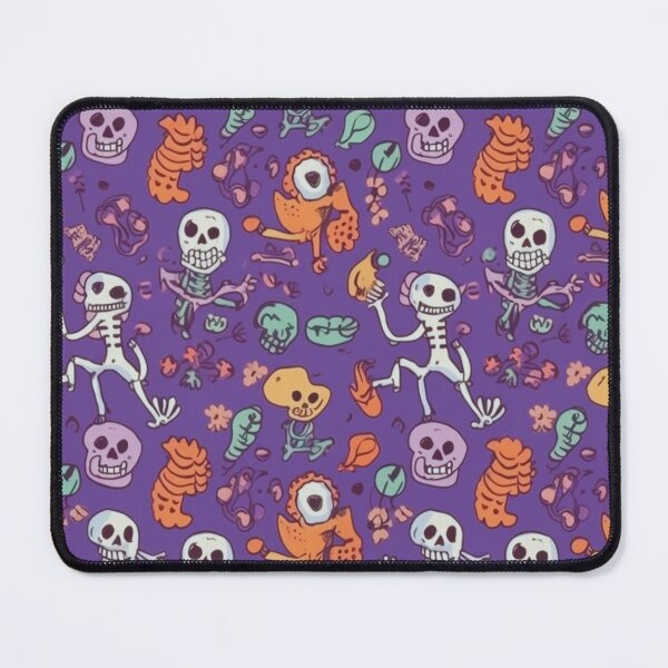Item preview, #9 Cute Skeleton Cartoon Art Pattern Design designed and sold by Pexelpanoramas.