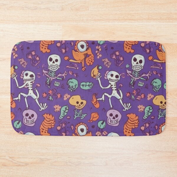 Item preview, #9 Cute Skeleton Cartoon Art Pattern Design designed and sold by Pexelpanoramas.