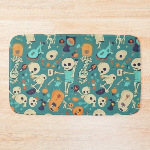 Item preview, #10 Cute Skeleton Cartoon Art Pattern Design designed and sold by Pexelpanoramas.