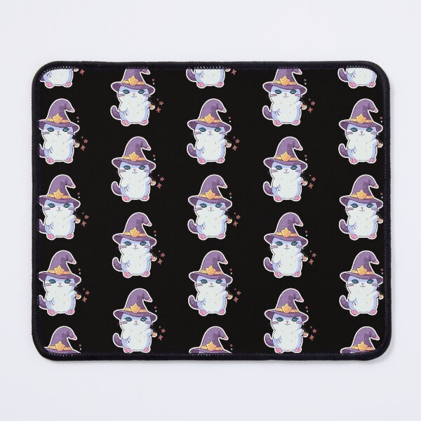 Item preview, White Cat Miaw Wizard designed and sold by FantasySoul.