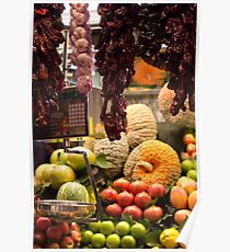 Barcelona Markets Poster