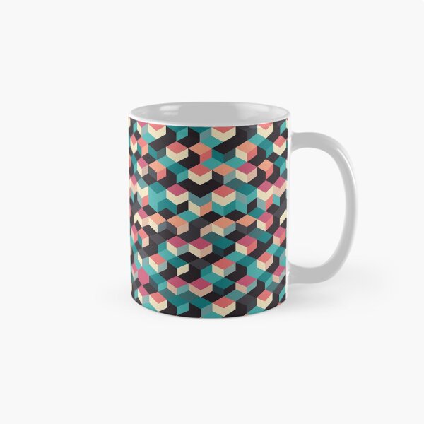 Item preview, Abstract Geometric Cubes designed and sold by Splargo Digital Prints.