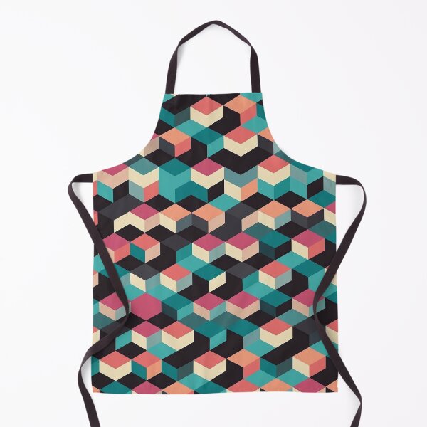 Item preview, Abstract Geometric Cubes designed and sold by Splargo Digital Prints.