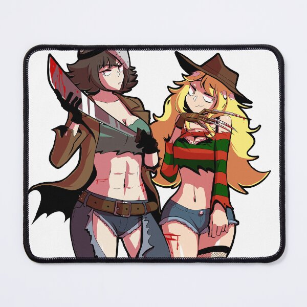 Item preview, horror bishoujo jason & freddy designed and sold by GlitchPirate.