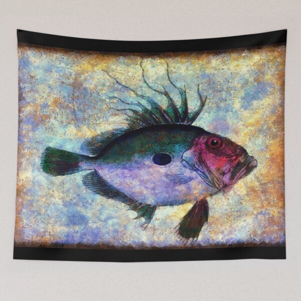 Item preview, Oil Painting - Atlantic Fish Zeus Faber designed and sold by Aenota.