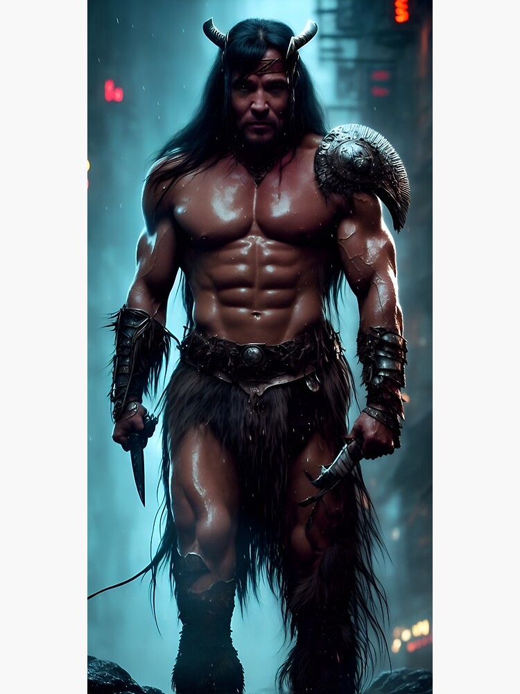 Conan The Barbarian cyberpunk Premium Matte Vertical Poster sold by ...