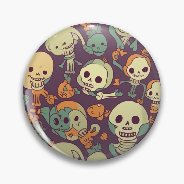 Item preview, Funny Cartoon Skeleton Pattern Art Design #11 designed and sold by Pexelpanoramas.