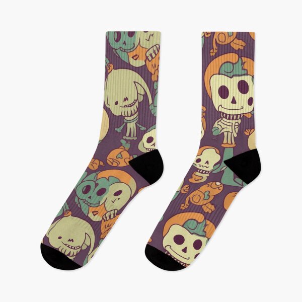 Item preview, Funny Cartoon Skeleton Pattern Art Design #11 designed and sold by Pexelpanoramas.