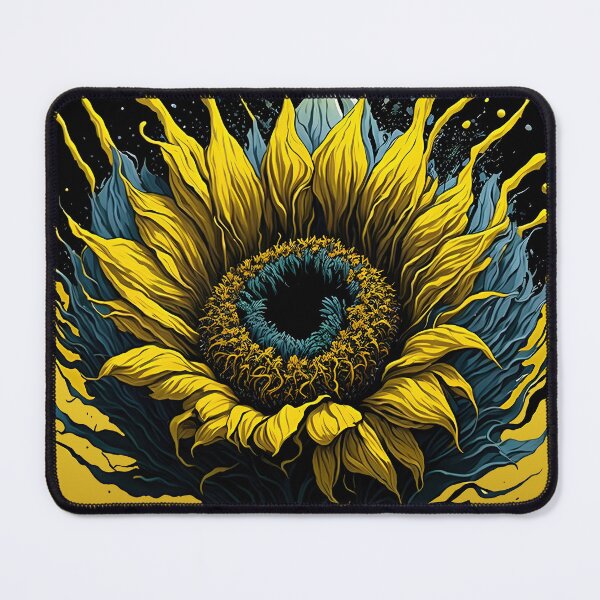 Item preview, Splash Art of a Sunflower designed and sold by allovervintage.