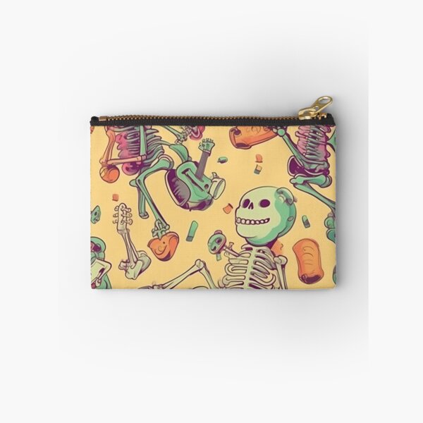 Item preview, Funny Cartoon Skeleton Pattern Art Design #12 designed and sold by Pexelpanoramas.