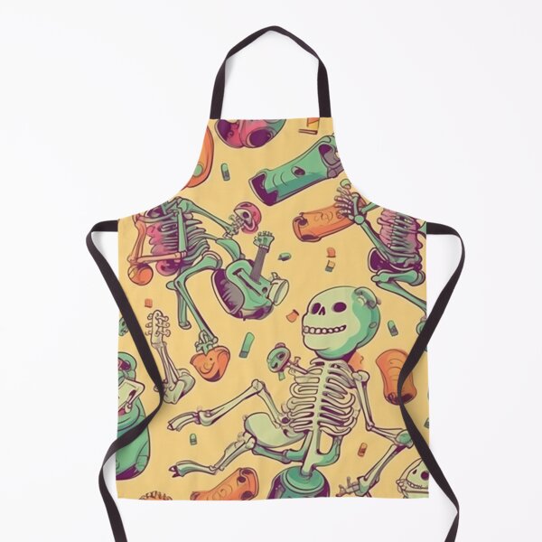 Item preview, Funny Cartoon Skeleton Pattern Art Design #12 designed and sold by Pexelpanoramas.