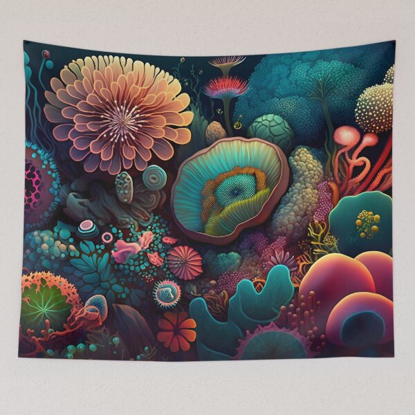 Item preview, Deep ocean life pattern designed and sold by NavyPanda.